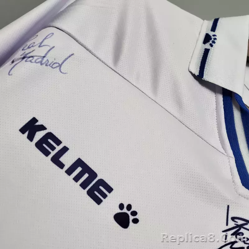 1994-96 Real Madrid Home Retro Jersey - detail