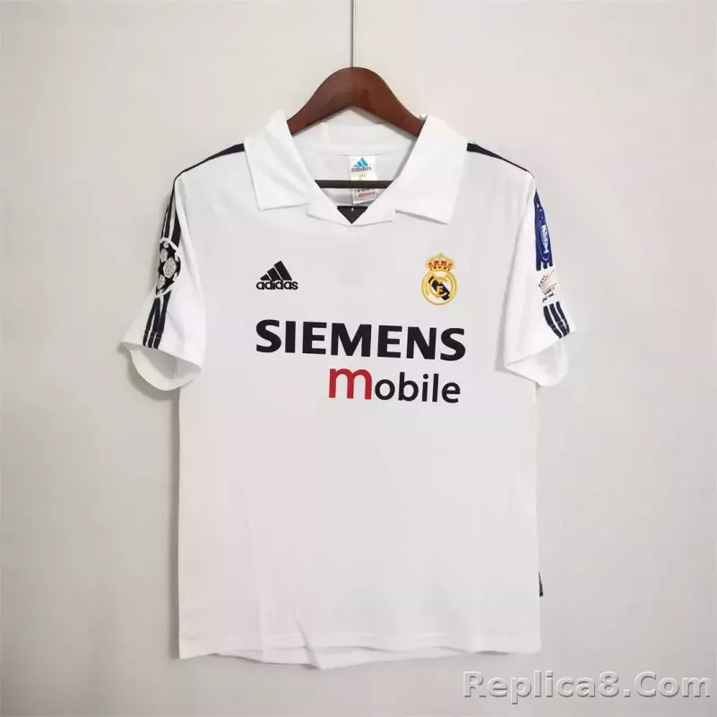 2002-03 Real Madrid Home Retro Jersey
