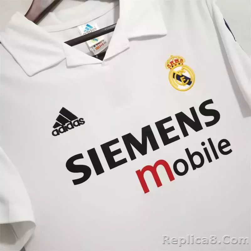 2002-03 Real Madrid Home Retro Jersey - detail