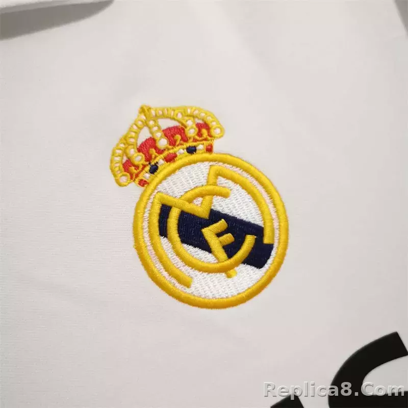 2002-03 Real Madrid Home Retro Jersey - detail