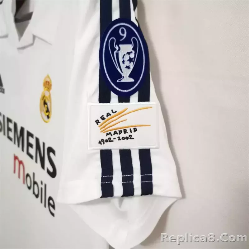 2002-03 Real Madrid Home Retro Jersey - detail