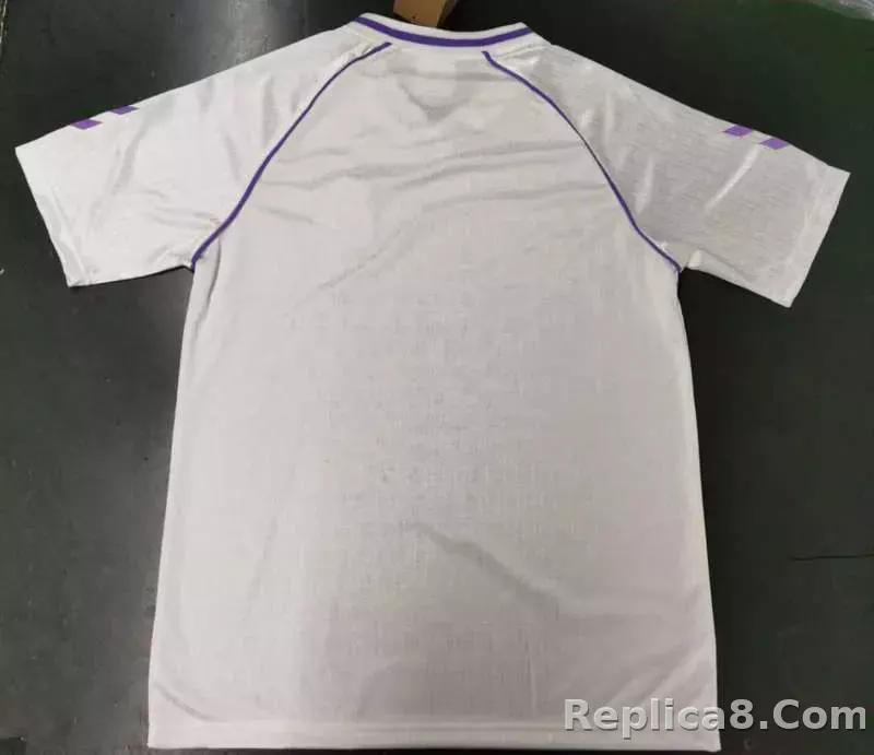 1990-91 Real Madrid Home Retro Jersey - detail