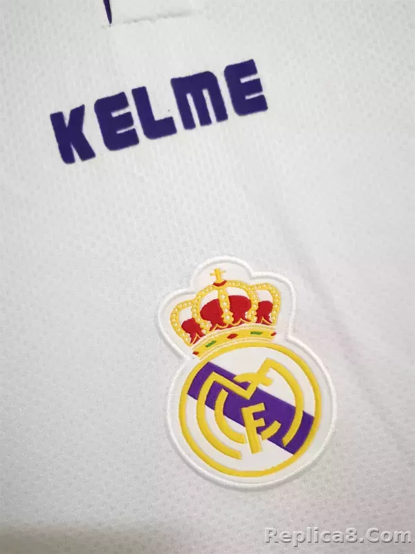 1997-98 Real Madrid Home Retro Jersey - detail