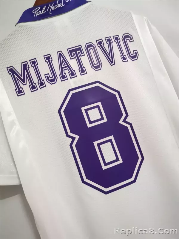 1997-98 Real Madrid Home Retro Jersey - detail