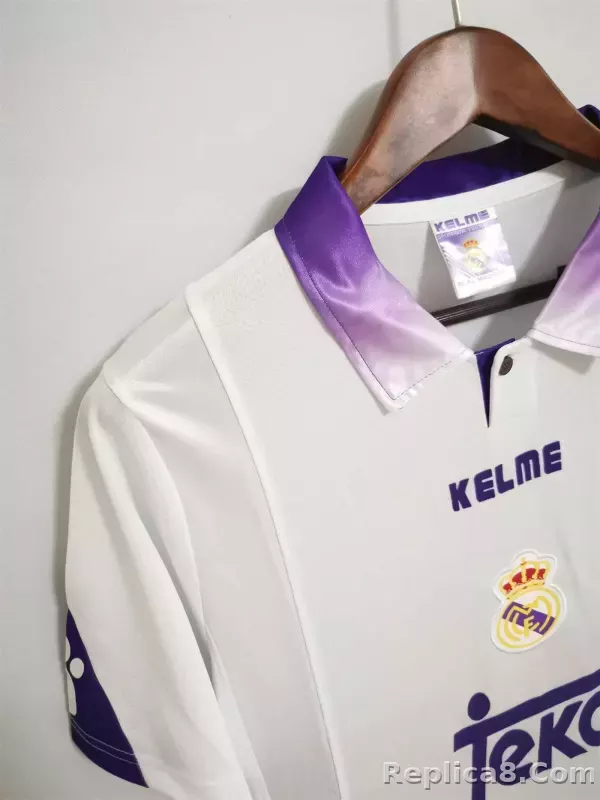 1997-98 Real Madrid Home Retro Jersey - detail