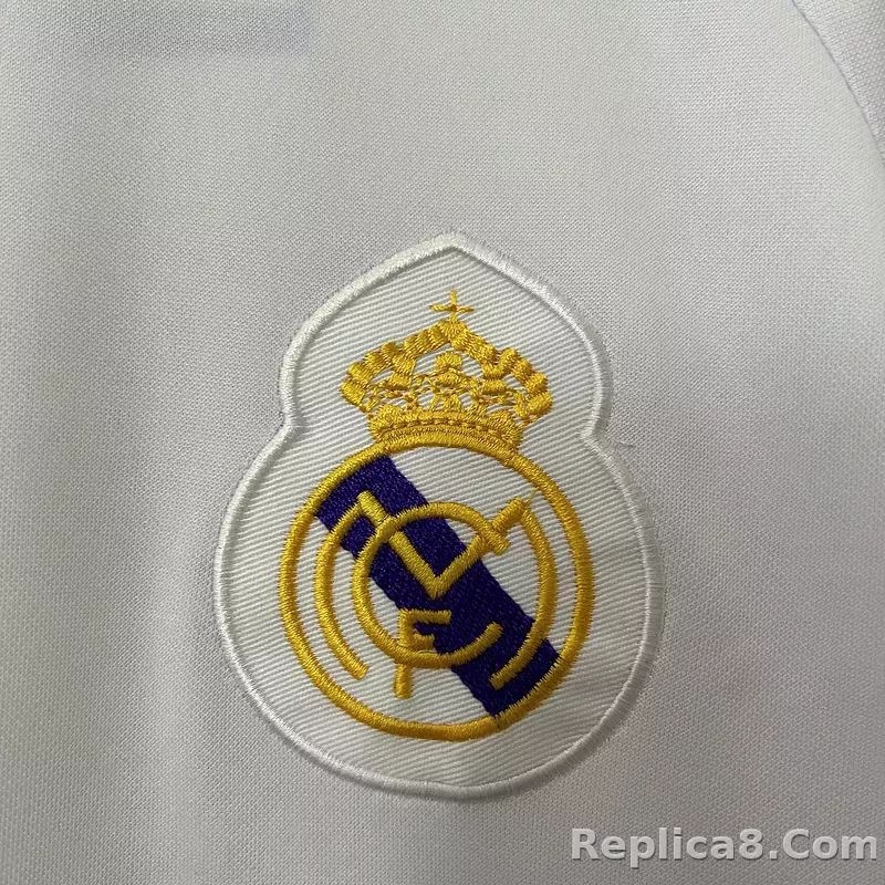 1984-85 Real Madrid Home Retro Jersey - detail