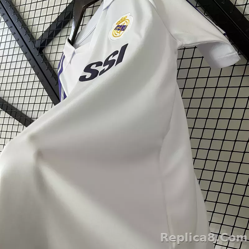 1984-85 Real Madrid Home Retro Jersey - detail