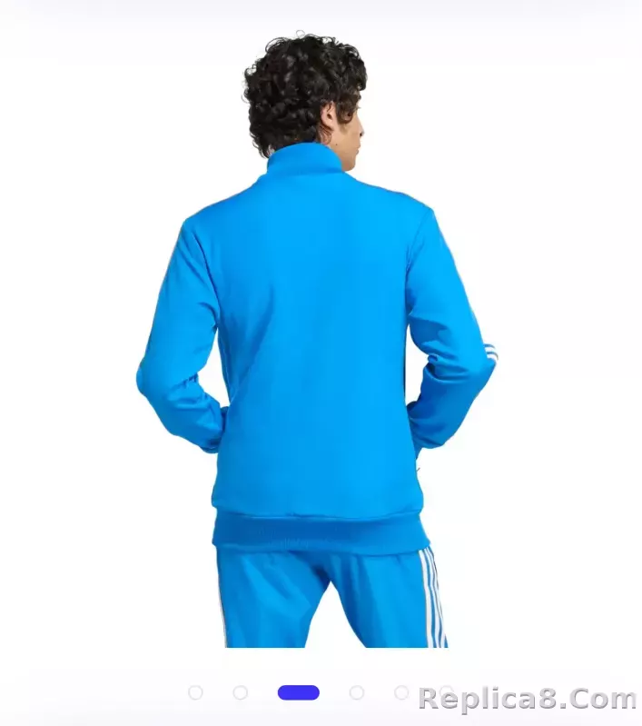 2025-26 Real Madrid Terrace Icons Track Training Jacket Set Blue - detail