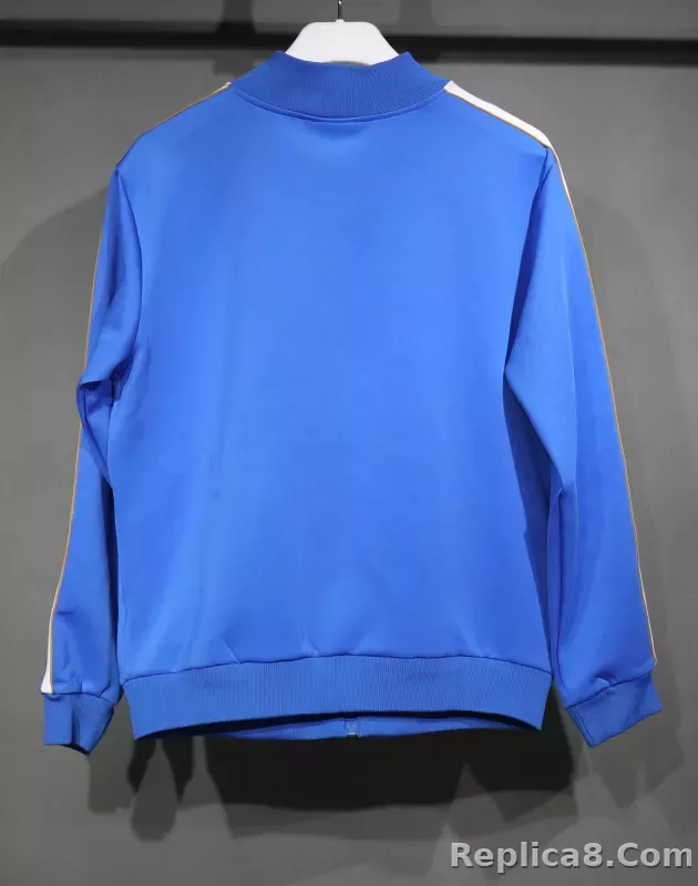 2025-26 Real Madrid Terrace Icons Track Training Jacket Set Blue - detail