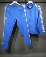 2025-26 Real Madrid Terrace Icons Track Training Jacket Set Blue - view 1