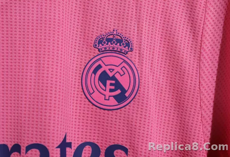 20-21 Real Madrid Away Retro Jersey Player Edition - detail