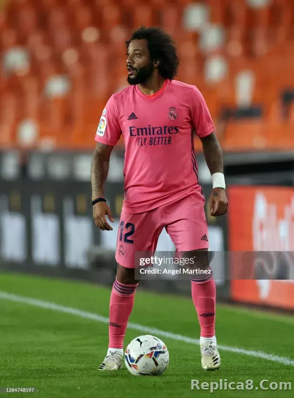 20-21 Real Madrid Away Retro Jersey Player Edition - detail