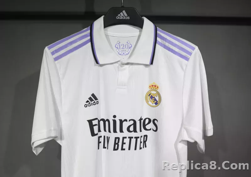 22-23 Real Madrid Home Retro Jersey Player Edition - detail