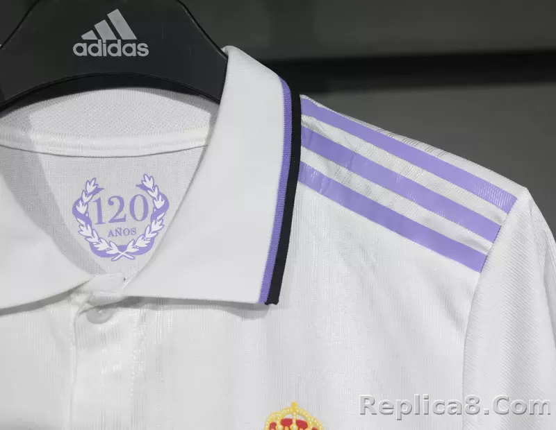 22-23 Real Madrid Home Retro Jersey Player Edition - detail