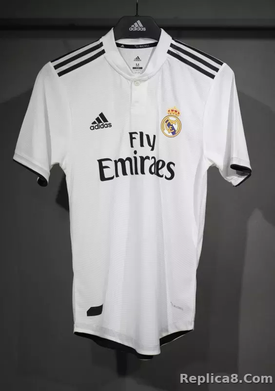 2018-19 Real Madrid Home Retro Jersey Player Edition