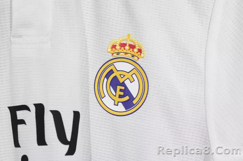 2018-19 Real Madrid Home Retro Jersey Player Edition - detail