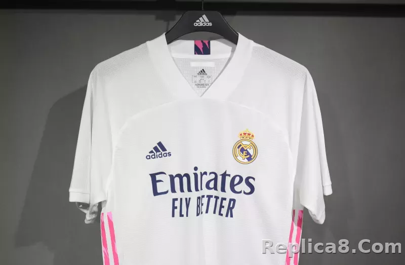 20-21 Real Madrid Home Retro Jersey Player Edition - detail