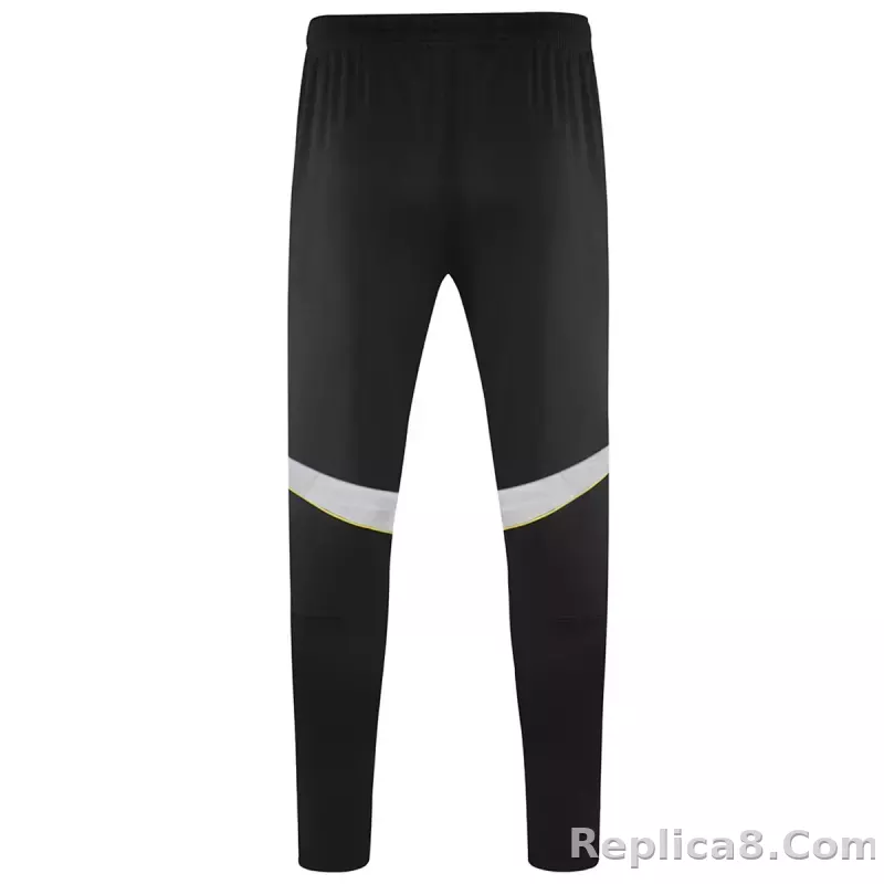 25-26 Real Madrid 1/4 Zipper Sweat Kit(Top+Pants) Black - detail
