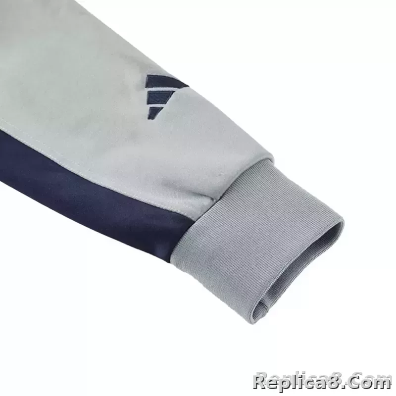 2025-26 Real Madrid Training Tracksuit Kit(Jacket+Pants) 06 Navy - detail