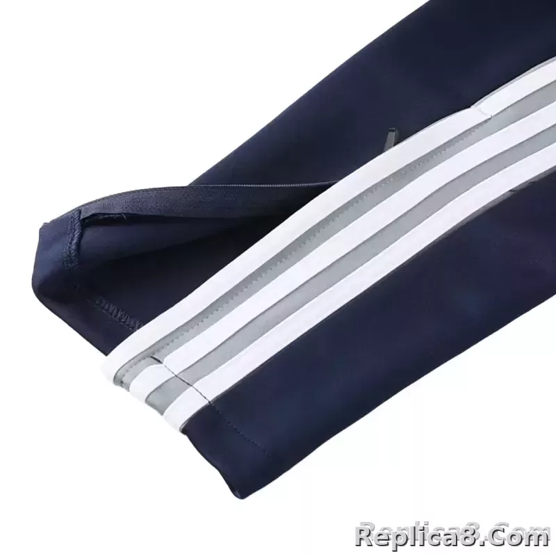 2025-26 Real Madrid Training Tracksuit Kit(Jacket+Pants) 06 Navy - detail