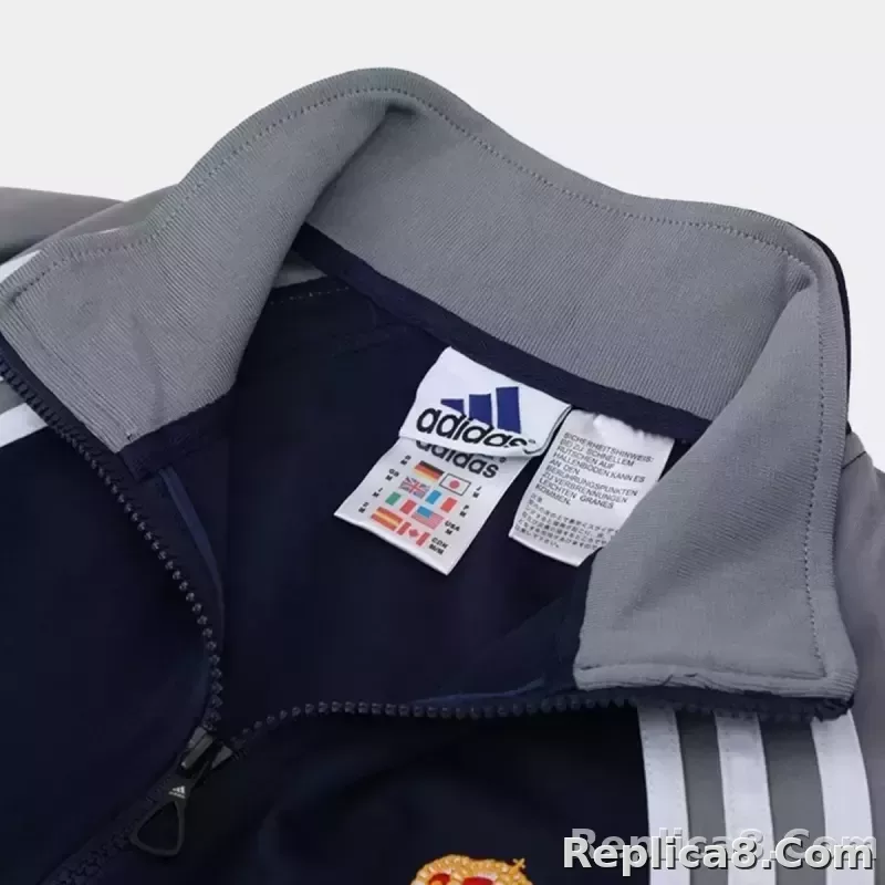 2025-26 Real Madrid Training Tracksuit Kit(Jacket+Pants) 06 Navy - detail
