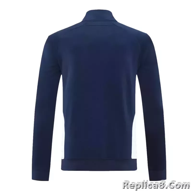 2025-26 Real Madrid Training Tracksuit Kit(Jacket+Pants) 03 Navy - detail