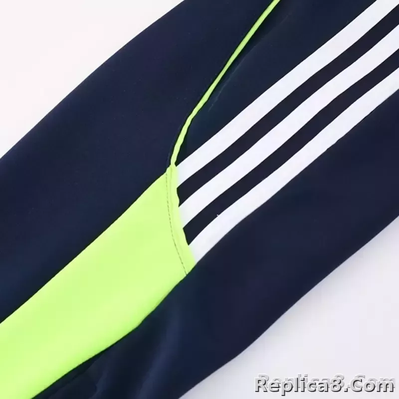 2025-26 Real Madrid Training Tracksuit Kit(Jacket+Pants) 03 Navy - detail