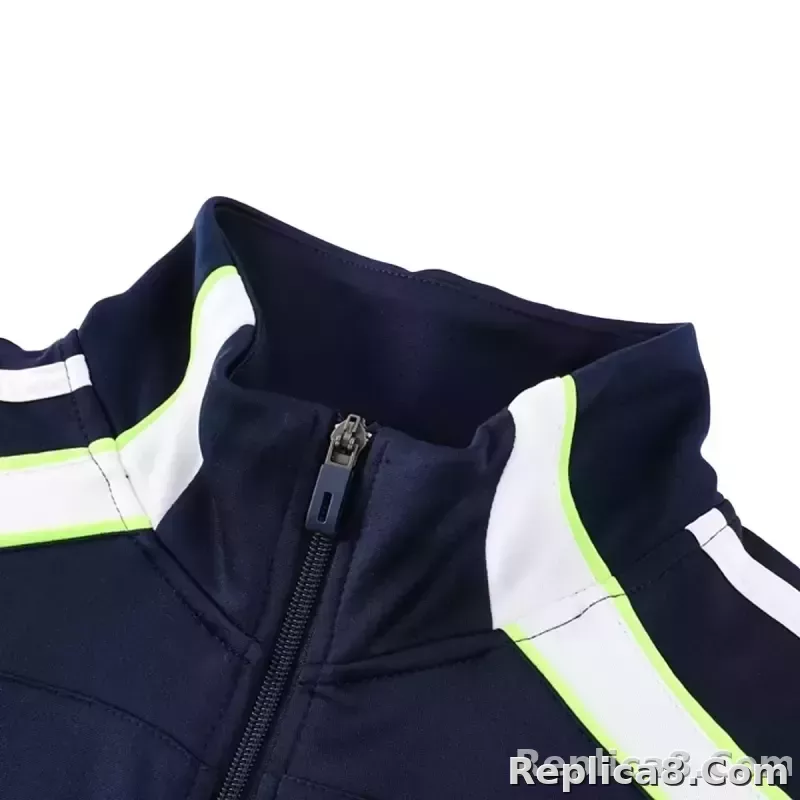 2025-26 Real Madrid Training Tracksuit Kit(Jacket+Pants) 03 Navy - detail