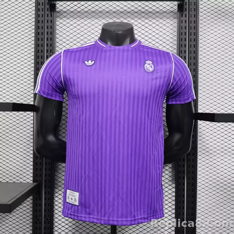 25-26 Real Madrid Casual Soccer Jersey Player Version