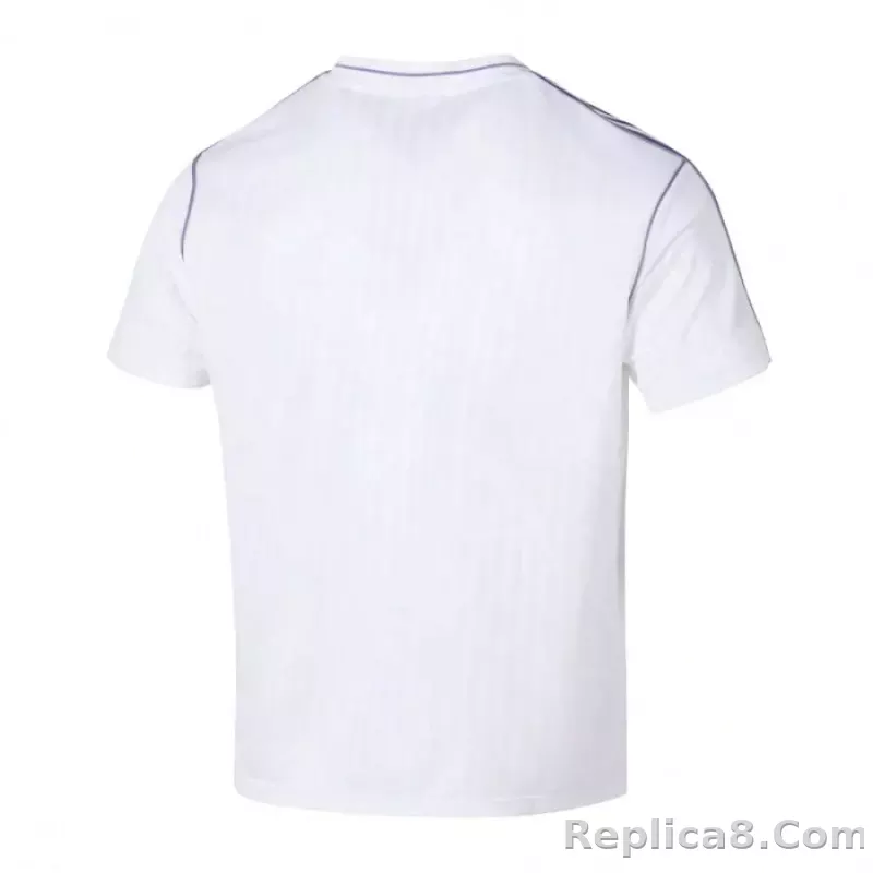 25-26 Real Madrid Short Sleeve T-Shirt With Loose Fit Jersey Football Theme Graphic Design - detail