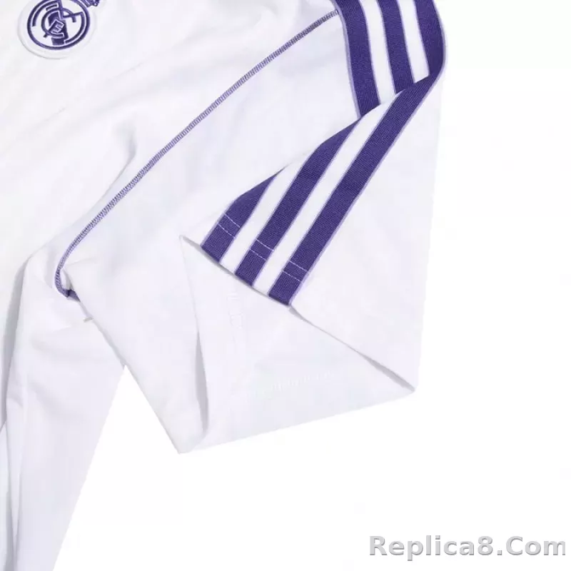 25-26 Real Madrid Short Sleeve T-Shirt With Loose Fit Jersey Football Theme Graphic Design - detail
