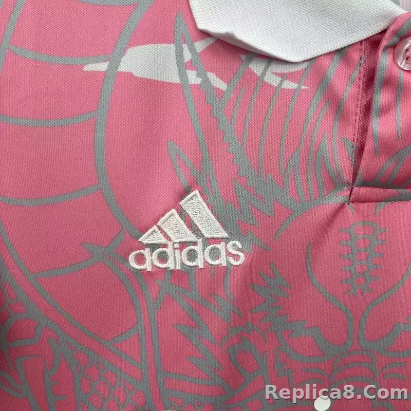 23-24 Real Madrid Pink Dragon Special Edition (Jersey+Shorts) - detail