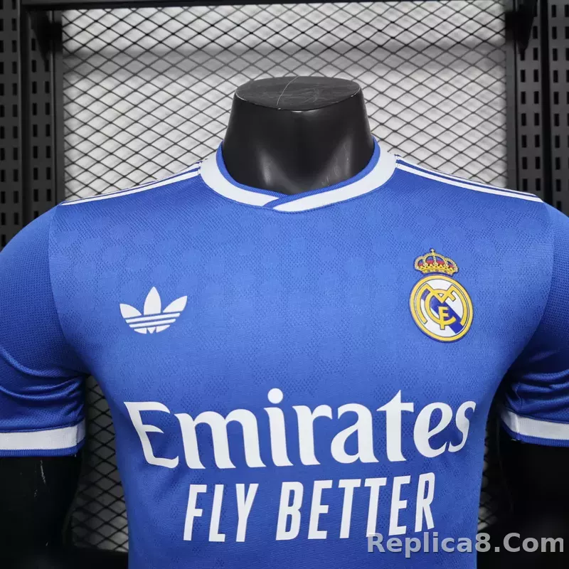 25-26 Real Madrid Third Away Soccer Jersey Player Version - detail