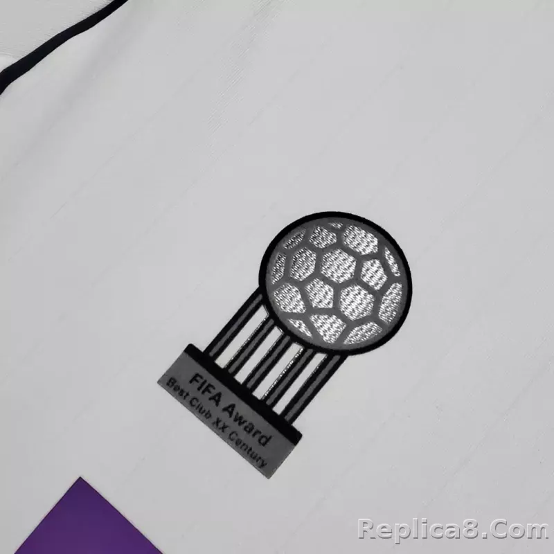 2006/07 Real Madrid Home Retro Jersey Long Sleeve - detail