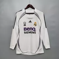2006/07 Real Madrid Home Retro Jersey Long Sleeve - view 1