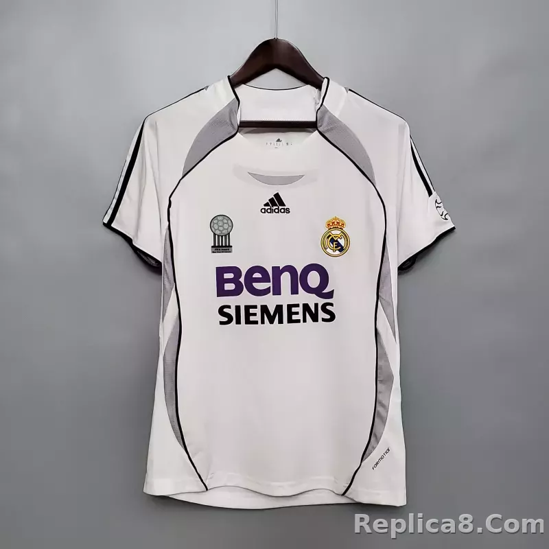 2006/07 Real Madrid Home Retro Jersey