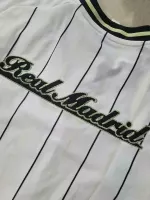 25-26 Real Madrid Baseball Soccer Jersey White - view 5