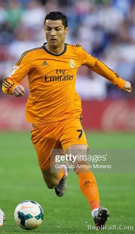 2013/14 Real Madrid Third Away Retro Jersey Player Version - detail