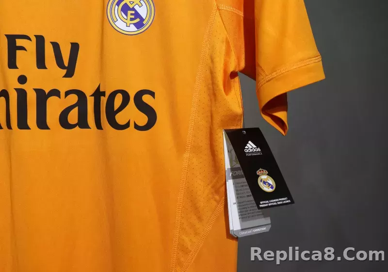 2013/14 Real Madrid Third Away Retro Jersey Player Version - detail