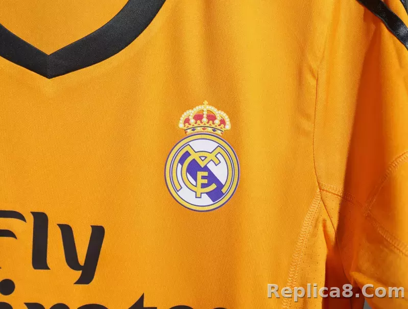 2013/14 Real Madrid Third Away Retro Jersey Player Version - detail
