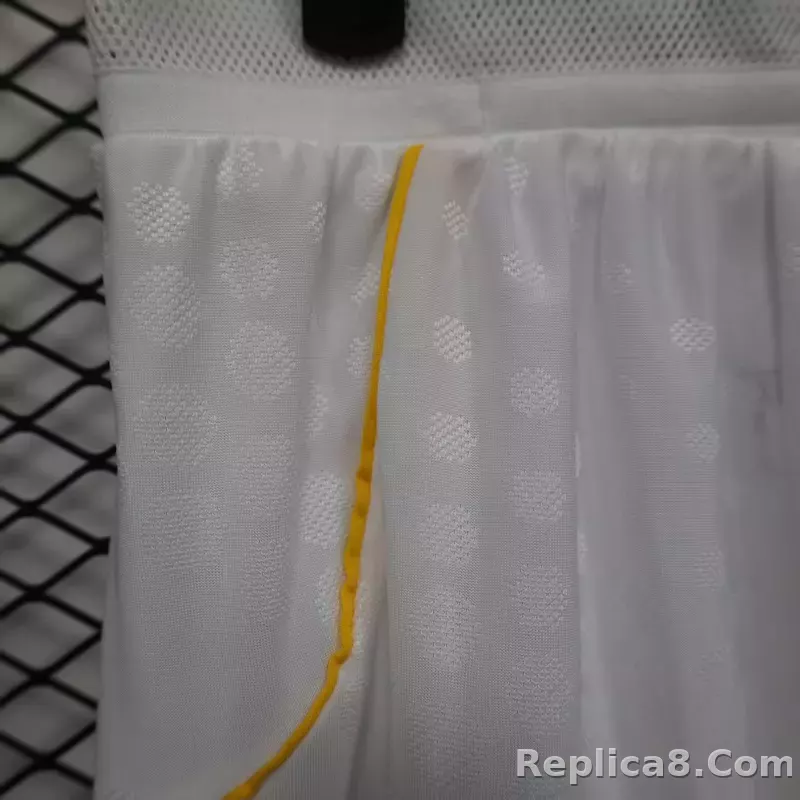 25-26 Real Madrid Home Soccer Shorts - detail