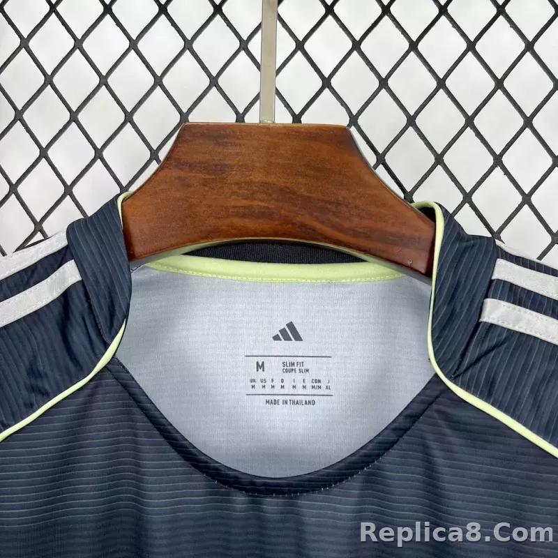 25-26 Real Madrid Away Soccer Jersey Long Sleeve - detail