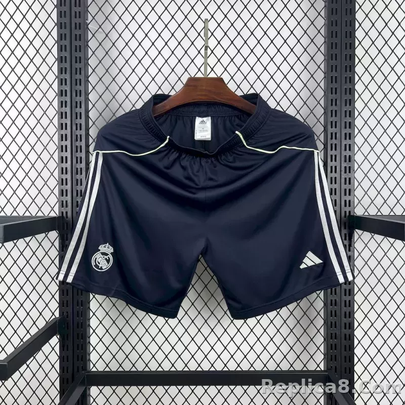 25-26 Real Madrid Away Soccer Shorts