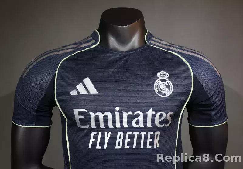 25-26 Real Madrid Away Soccer Jersey Player Version - detail