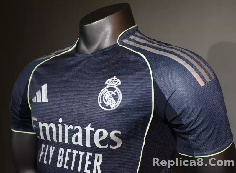 25-26 Real Madrid Away Soccer Jersey Player Version - detail