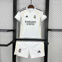25-26 Real Madrid Home Soccer Kids Kit Jersey+Shorts - view 1