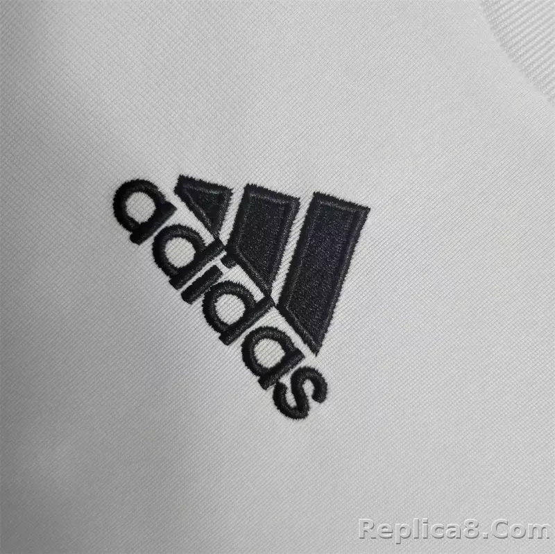 2009/10 Real Madrid Home Retro Jersey Long Sleeve - detail