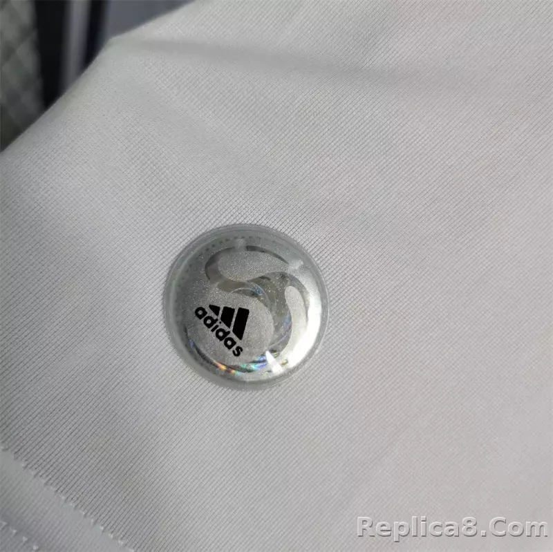 2009/10 Real Madrid Home Retro Jersey Long Sleeve - detail