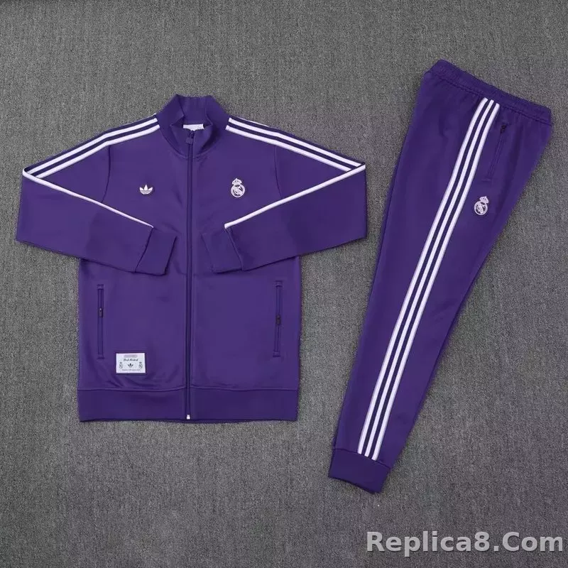 2025-2026 Real Madrid Track Jackets Adidas - detail