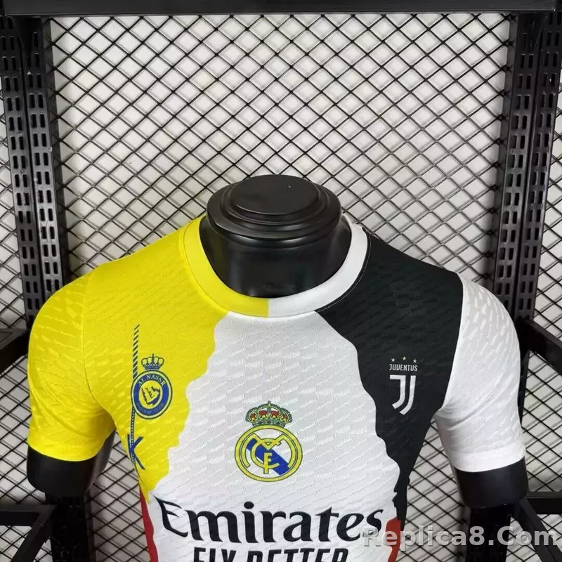 Cristiano Ronaldo Commemorative Edition Kit Soccer T-Shirt Player Version - detail